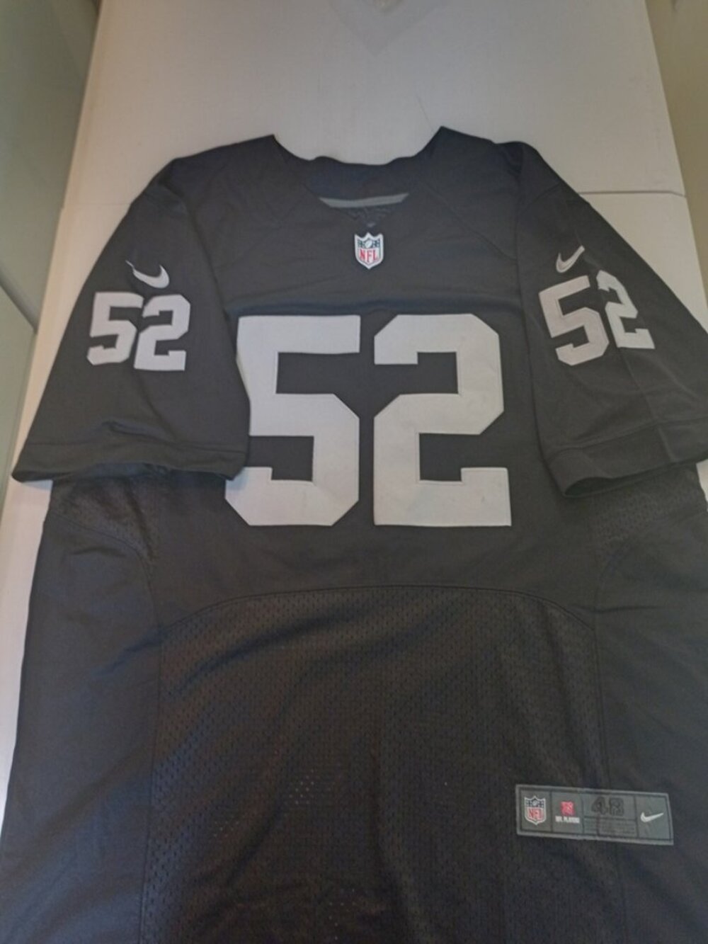 Las Vegas Oakland Raiders NFL Khalil Mack Nike On Field Football Jersey 48 XL - Picture 5 of 7